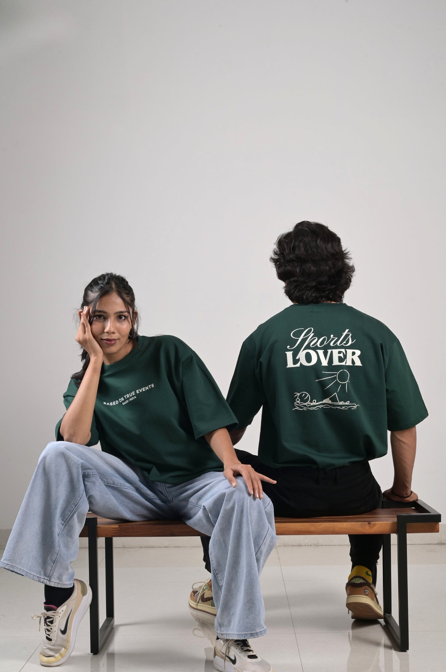Based On True Events Oversized Tee