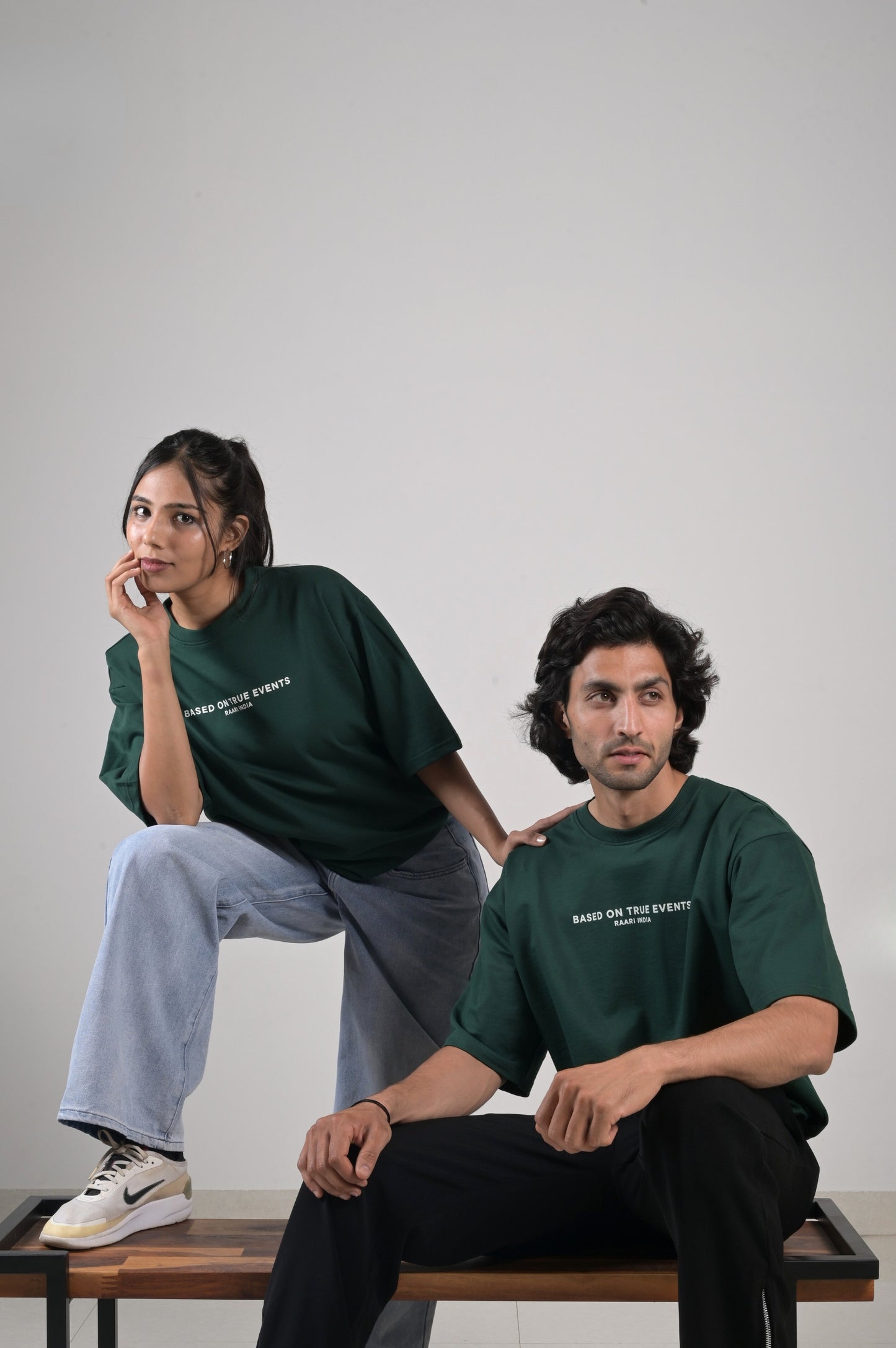 Based On True Events Oversized Tee