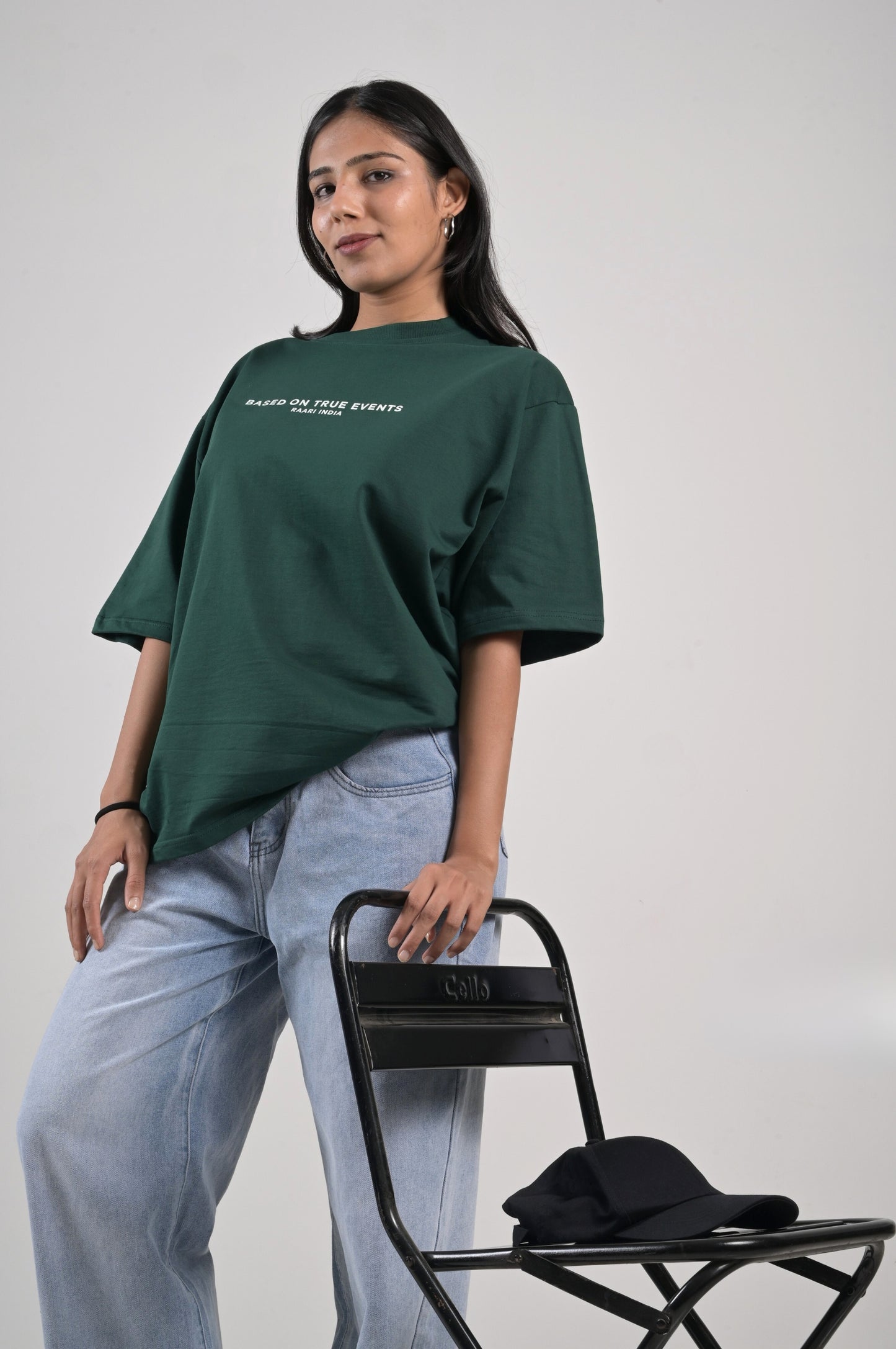 Based On True Events Oversized Tee