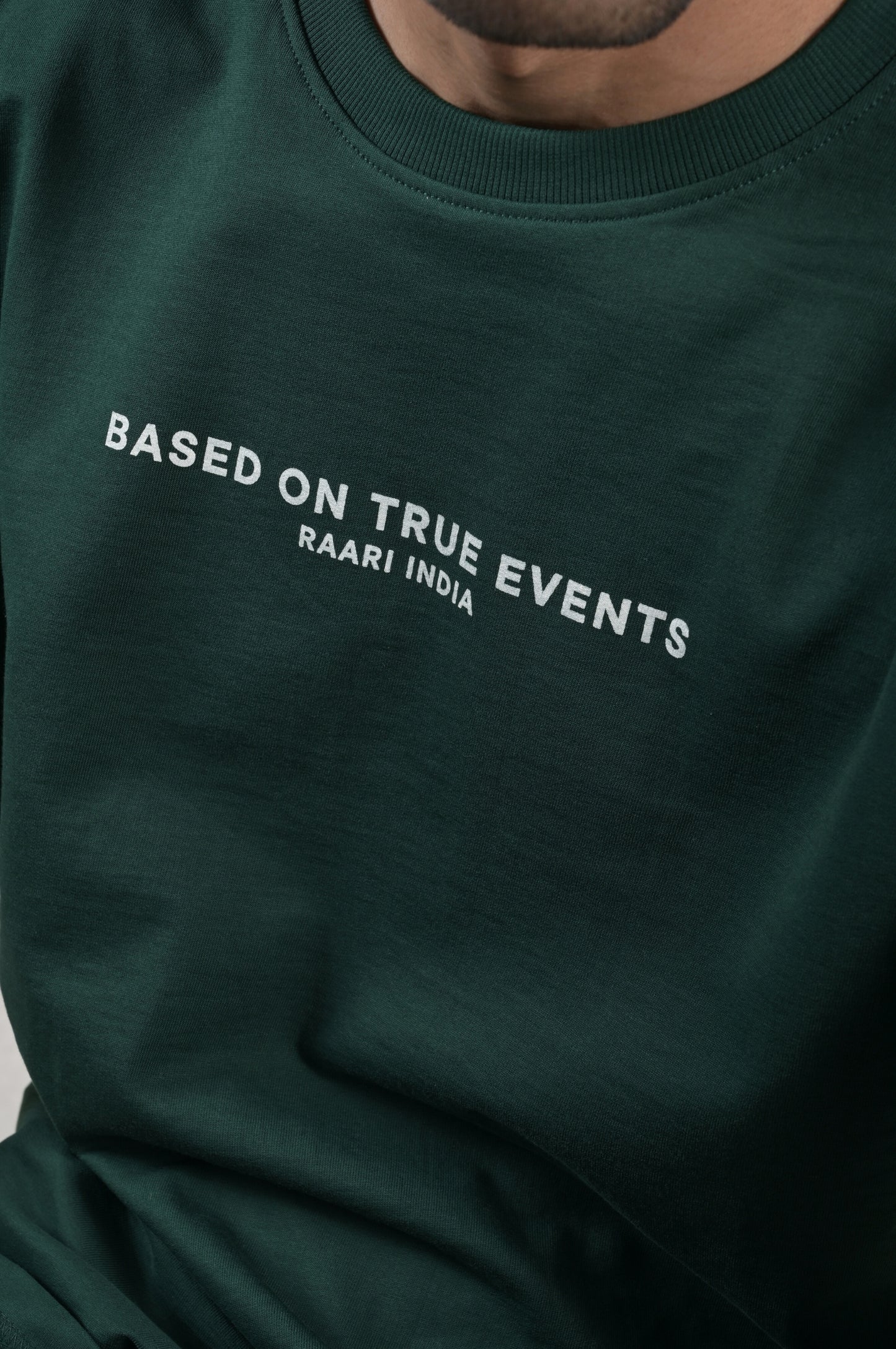 Based On True Events Oversized Tee