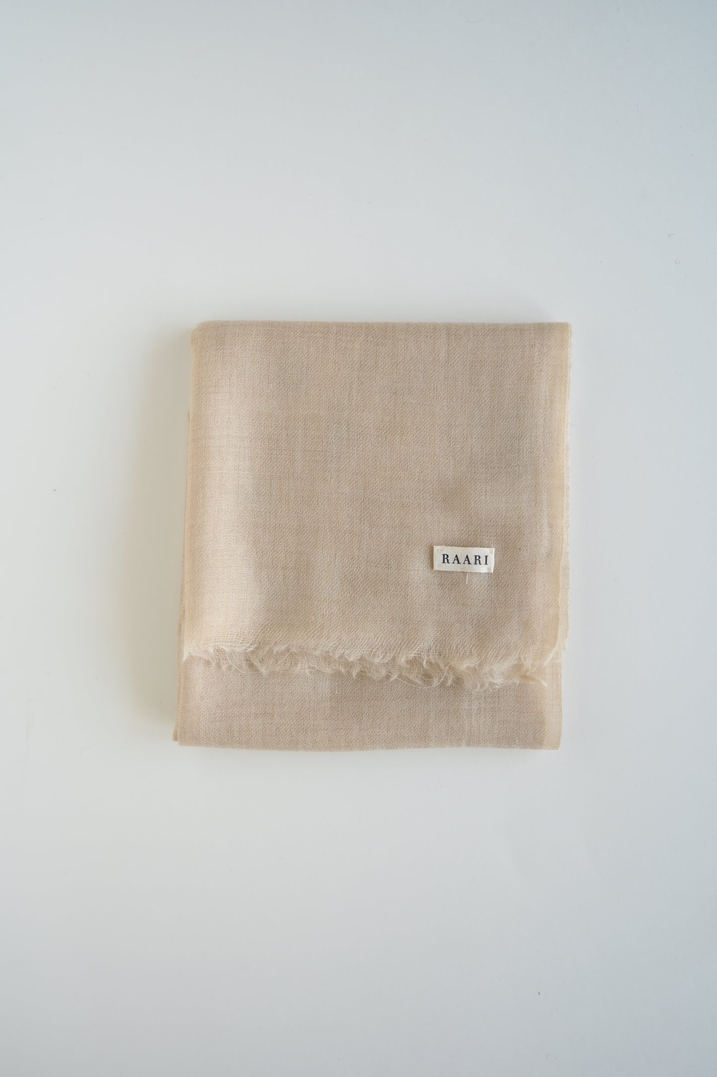 Beige Cashmere Muffler