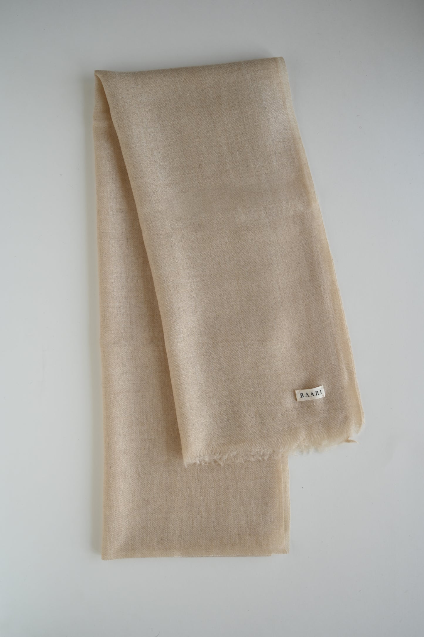 Beige Cashmere Muffler