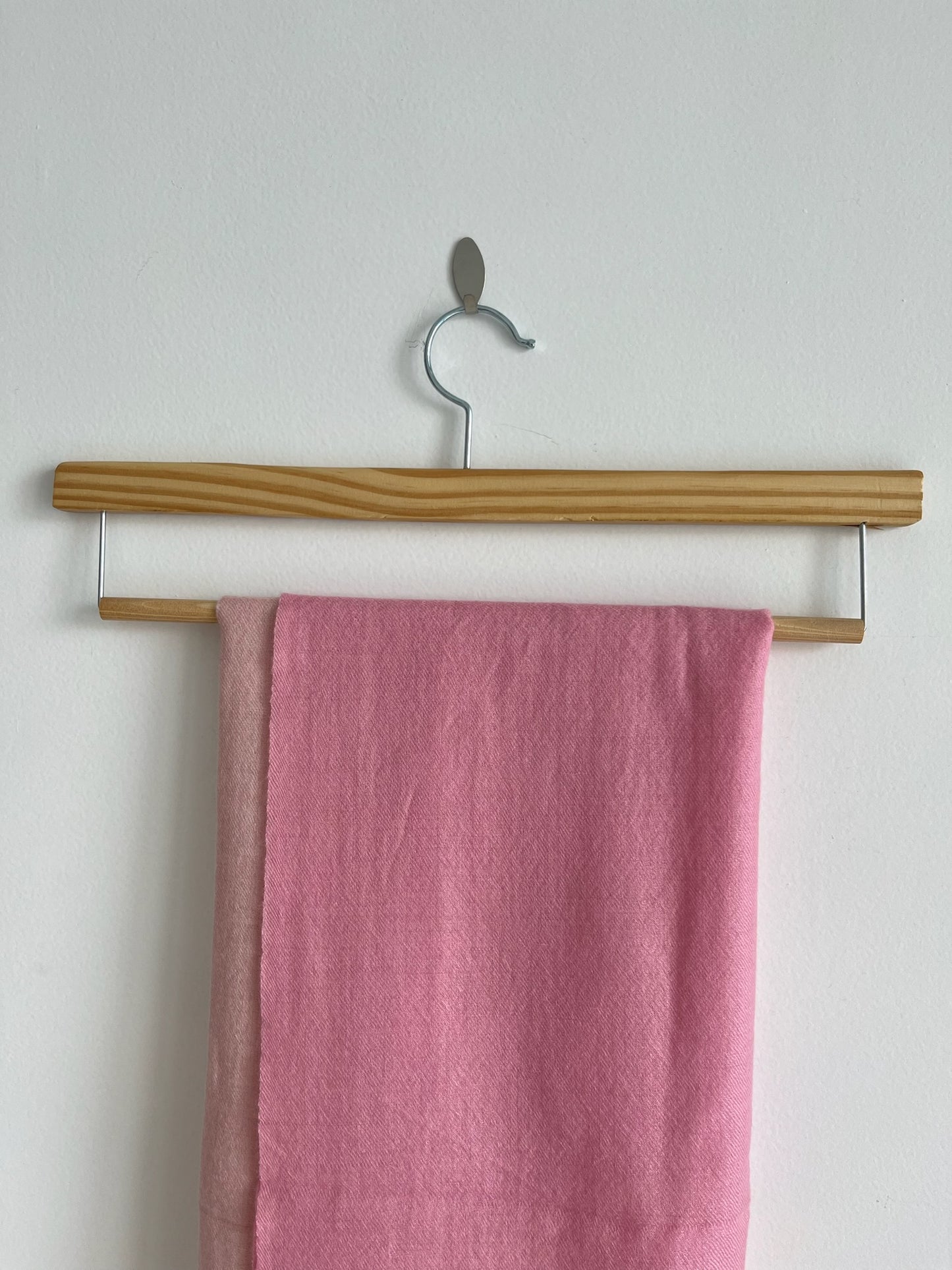 Pink Ombre Cashmere Stole