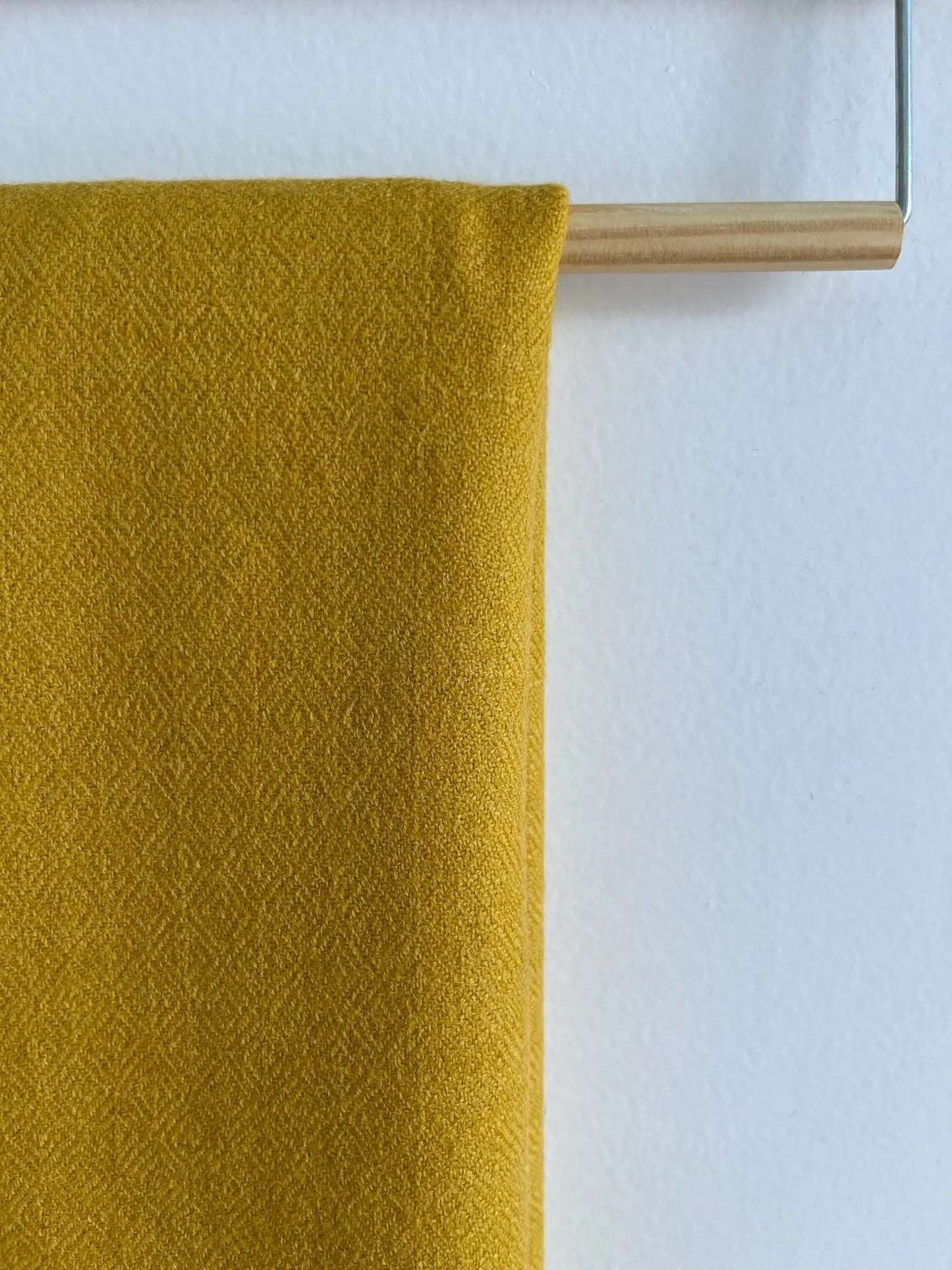 Mustard Merino Wool Stole