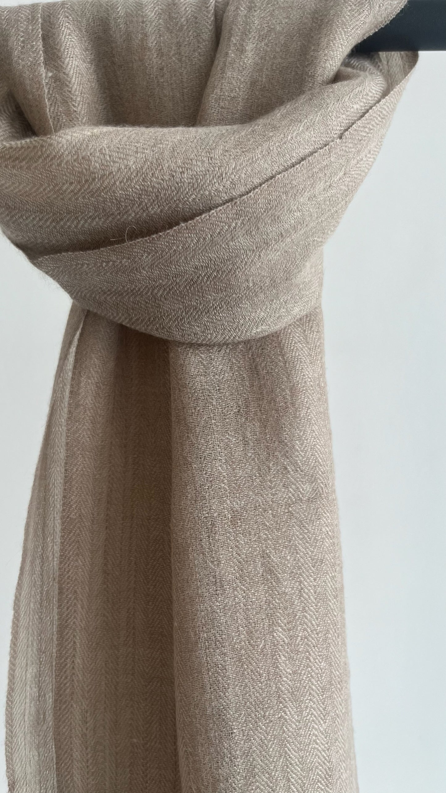 Pashmina Wool Herringbone Muffler