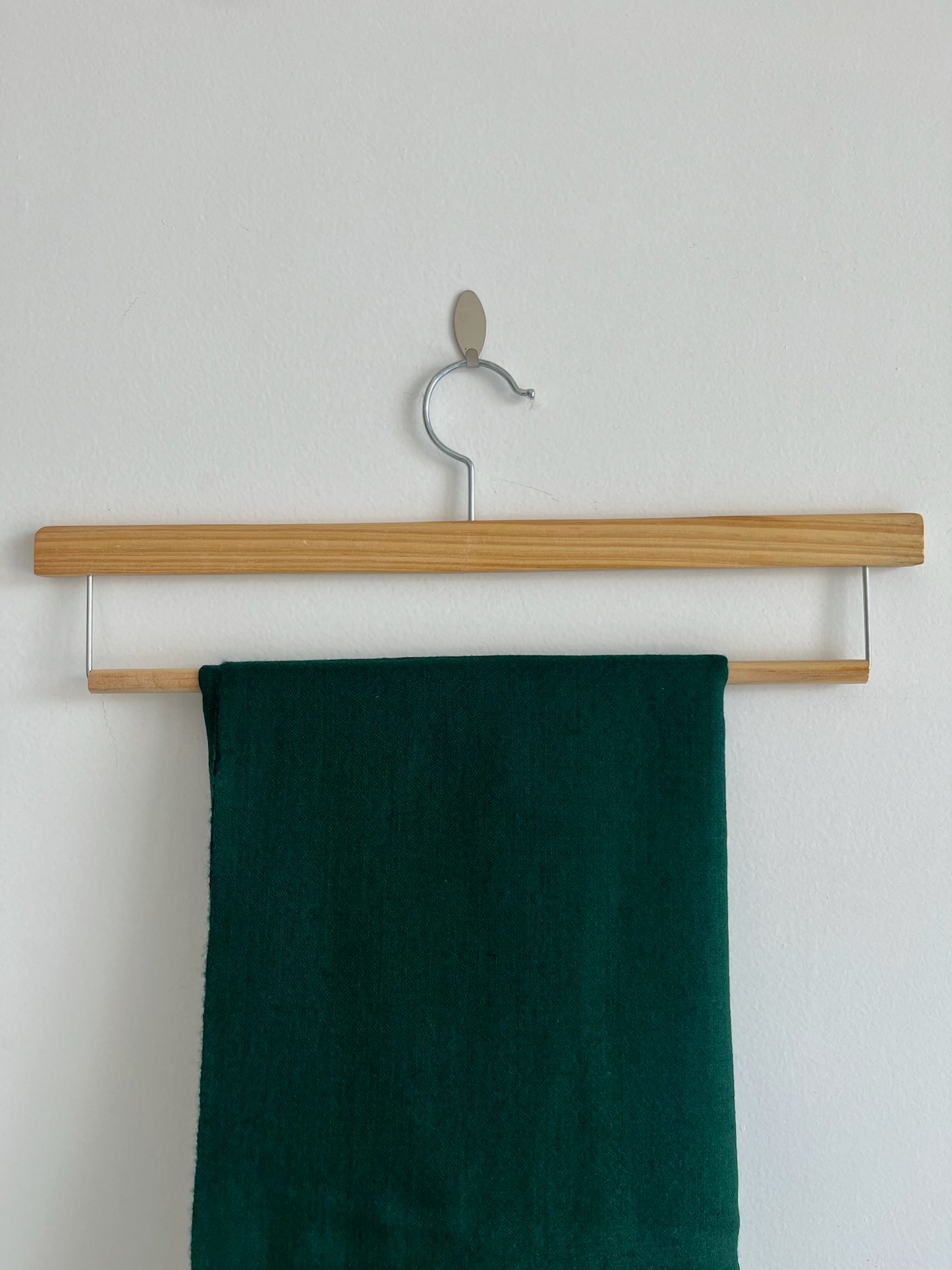 Pashmina Wool Stole - Bottle Green
