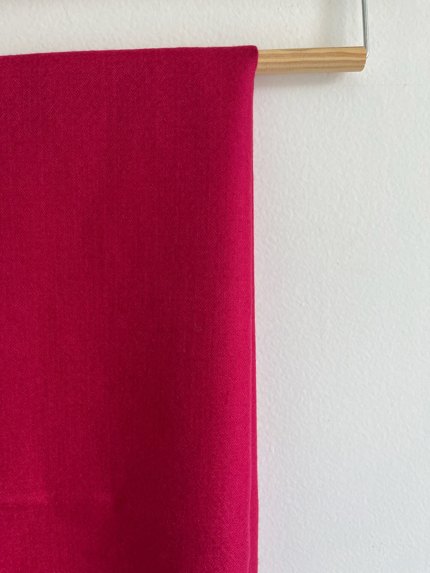 Pashmina Wool Stole - Rani Pink