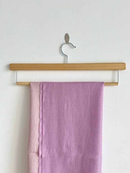 Lilac Ombre Cashmere Stole