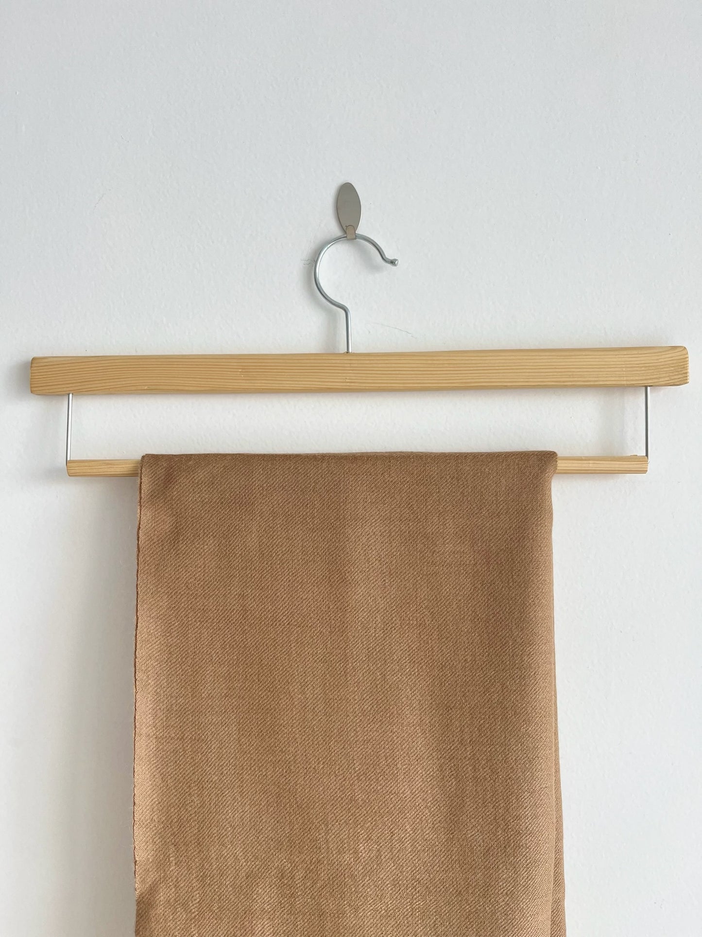 Long Camel Wool Muffler