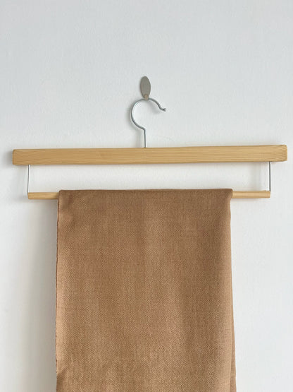 Long Camel Wool Muffler