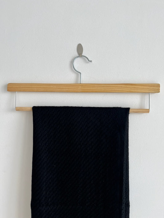 Black Cashmere Stole