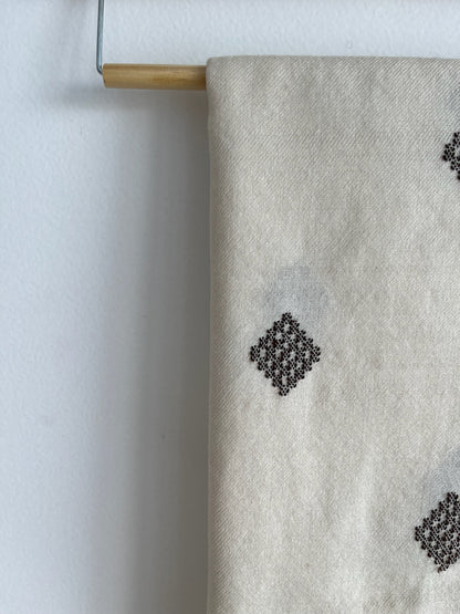 Lambswool Embroidered Shawl