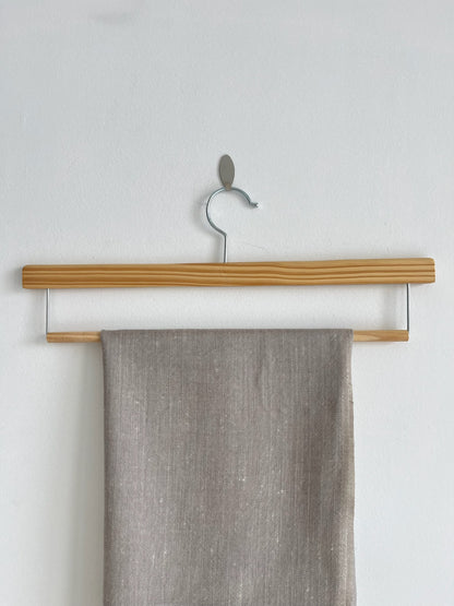 Herringbone Cashmere Stole in Grey