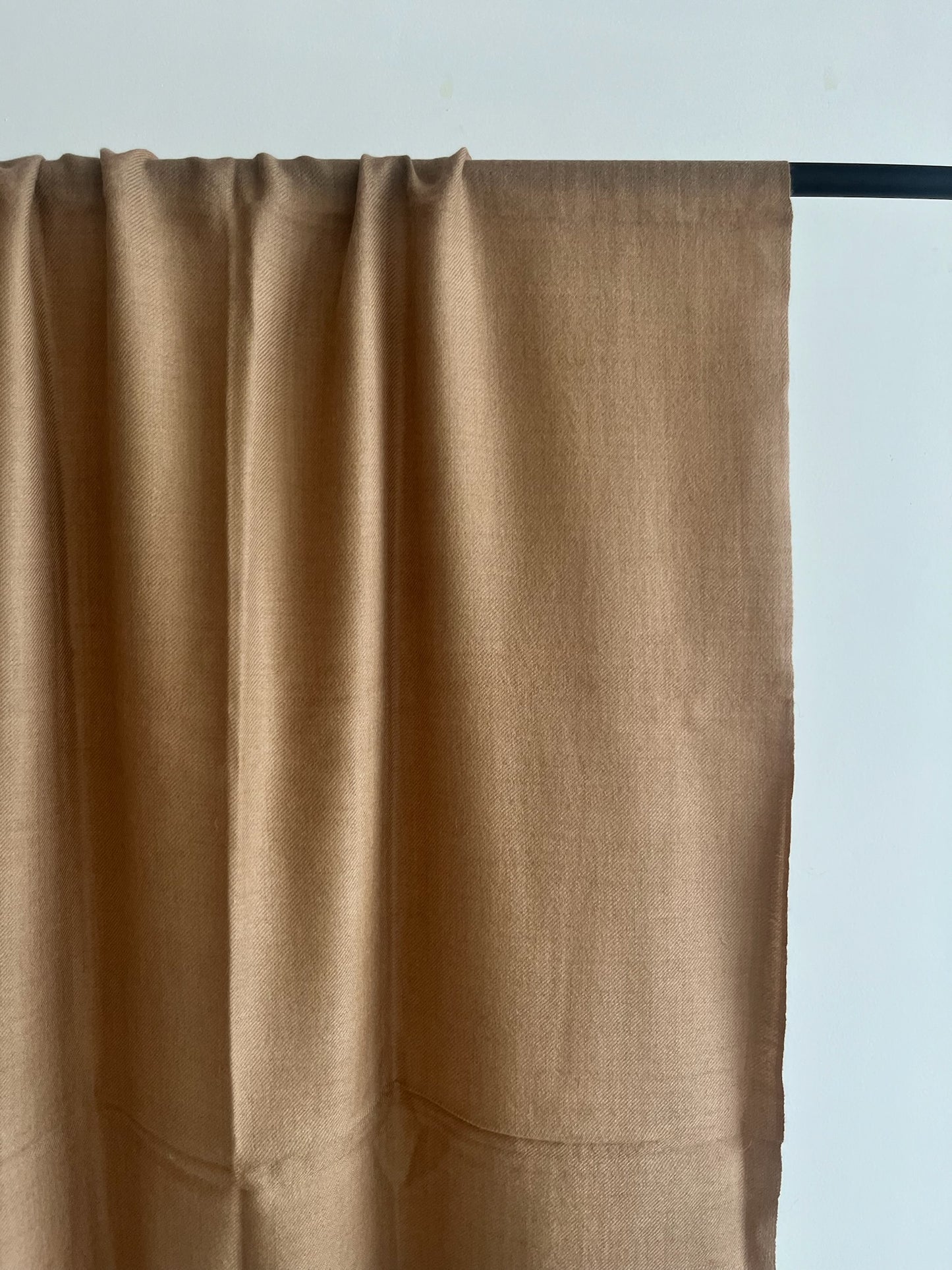 Long Camel Wool Muffler