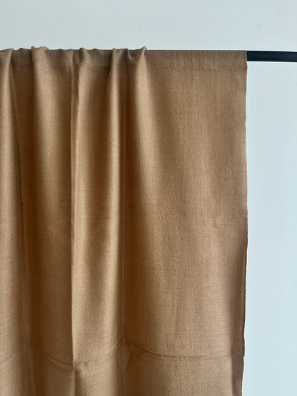 Long Camel Wool Muffler