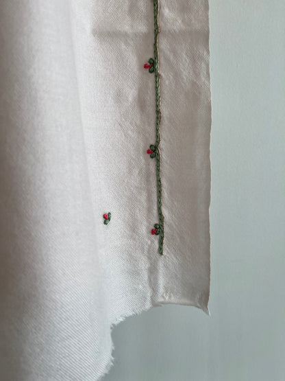 Gulab Wool Silk Shawl