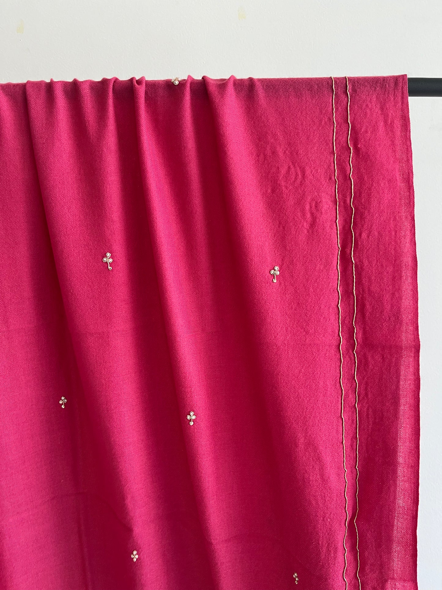 Jaipuri Mor Wool Silk Shawl
