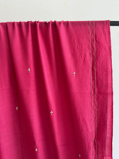 Jaipuri Mor Wool Silk Shawl