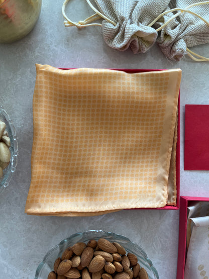 Marigold Gift Set -Set of two Pocket Squares