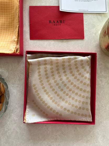 Marigold Gift Set -Set of two Pocket Squares