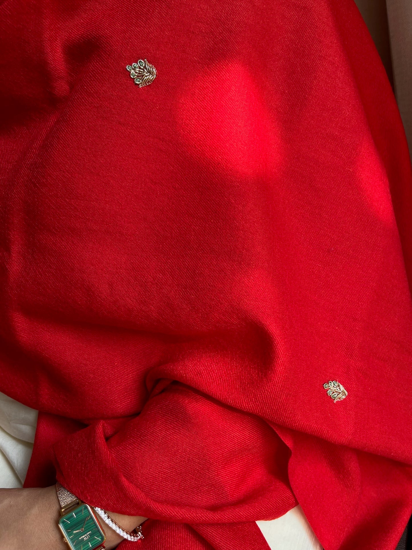 Laal Bagh Wool Silk Stole