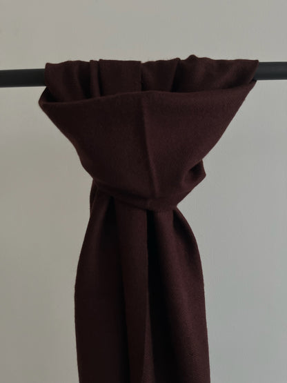 Ladakhi Pashmina Wool Muffler - Brown