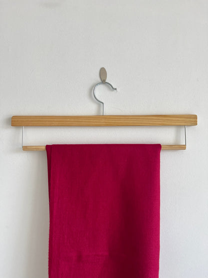 Pashmina Wool Stole - Rani Pink