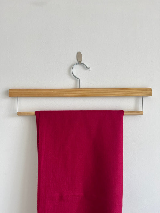 Pashmina Wool Stole - Rani Pink