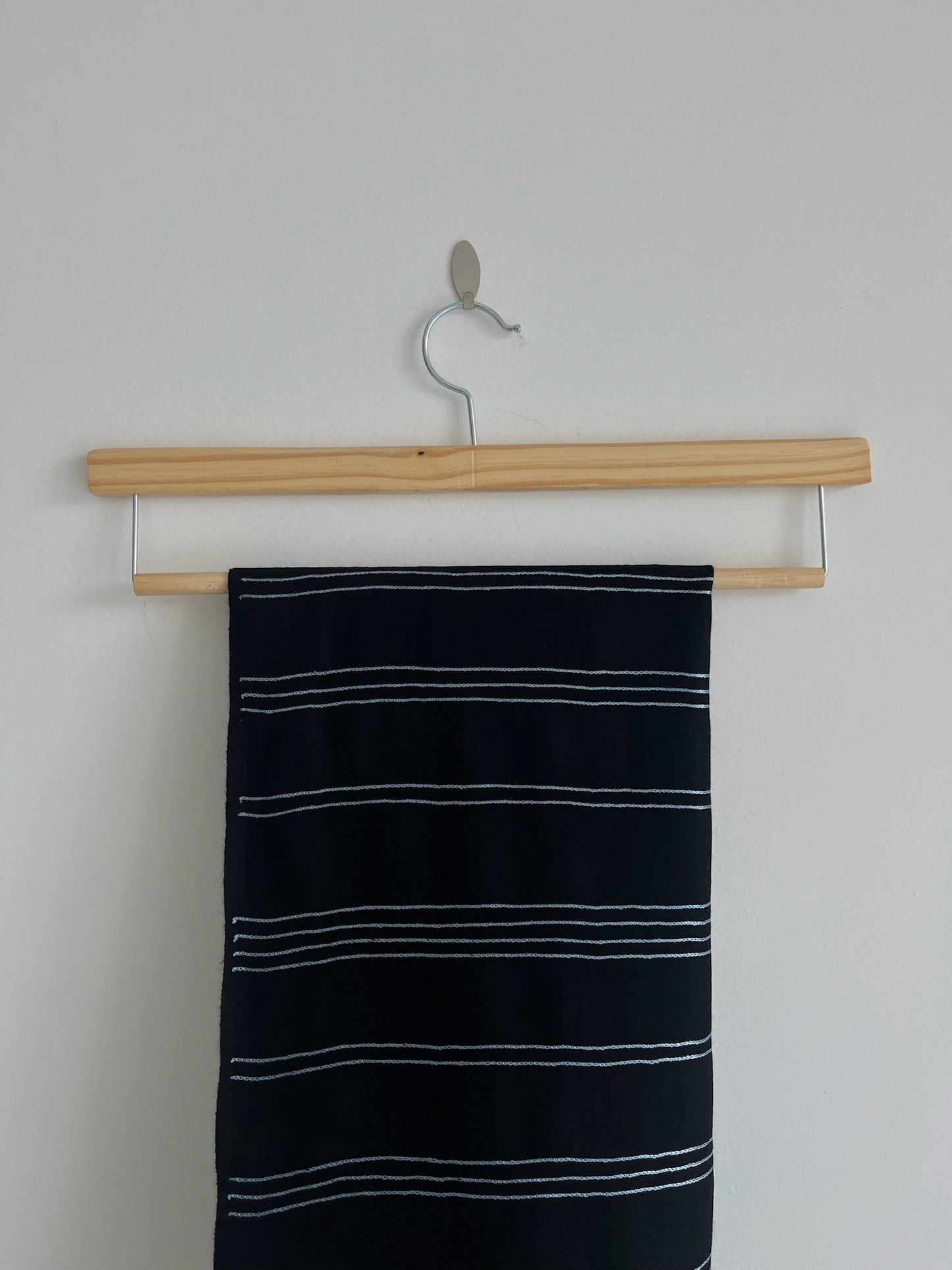 Stripes Wool Silk Stole