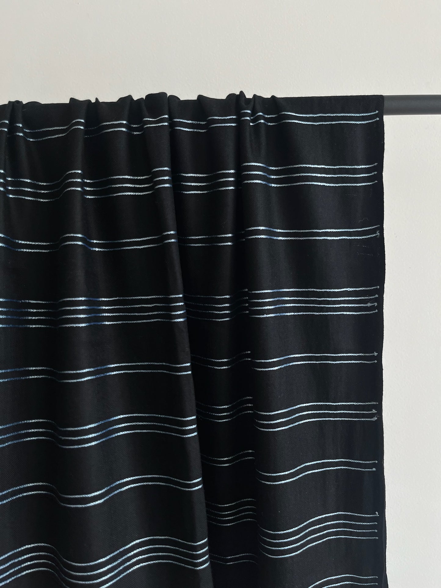 Stripes Wool Silk Stole