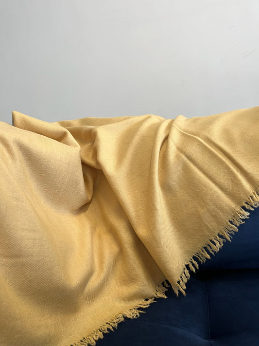 Pashmina Baby Blanket - Yellow